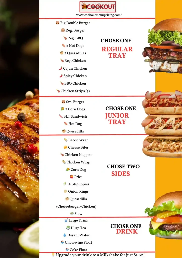 Cookout sides menu best sale